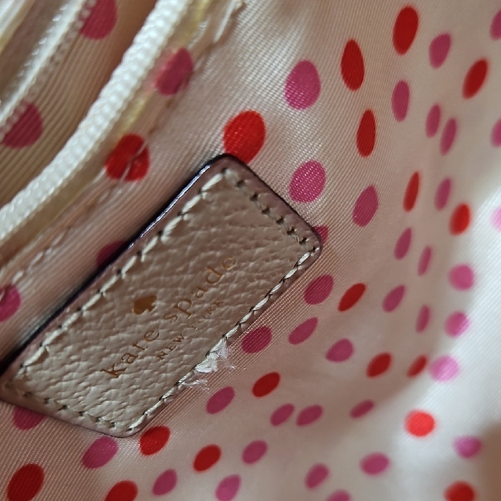 Kate Spade Wellesley Rachelle Cream Satchel - Picture 7 of 8